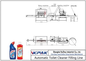 Automatische toiletreiniger vullijn