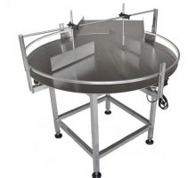 Volautomatische flesontwikkelaar Dynamische roterende werktafel